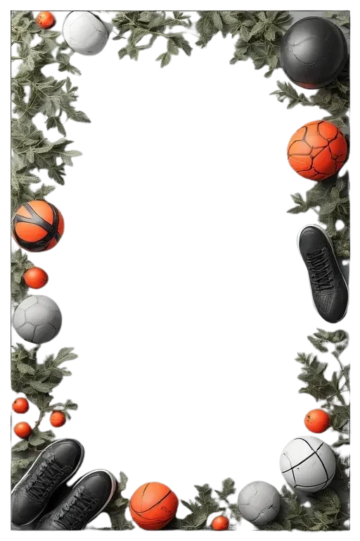 The Athlete card frame