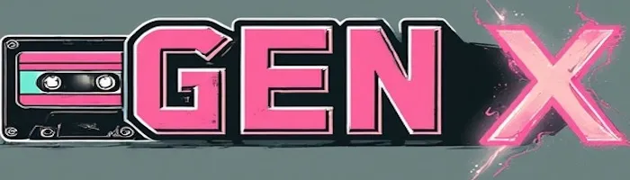 Gen X lettering