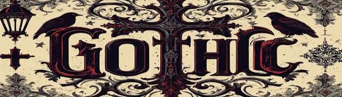 Gothic lettering