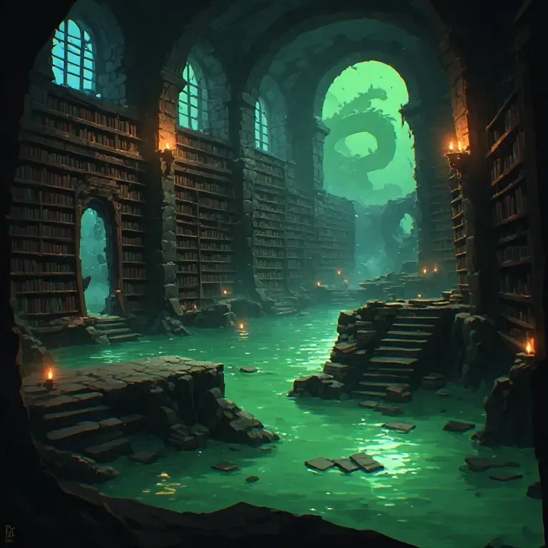 The Sunken Library Of Shroud, Shadow Depths