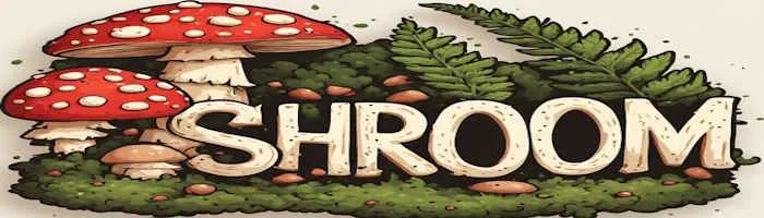 Shroom lettering